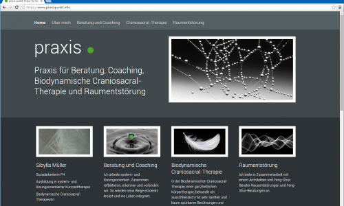 praxis punkt: Responsives Praxis-Portrait