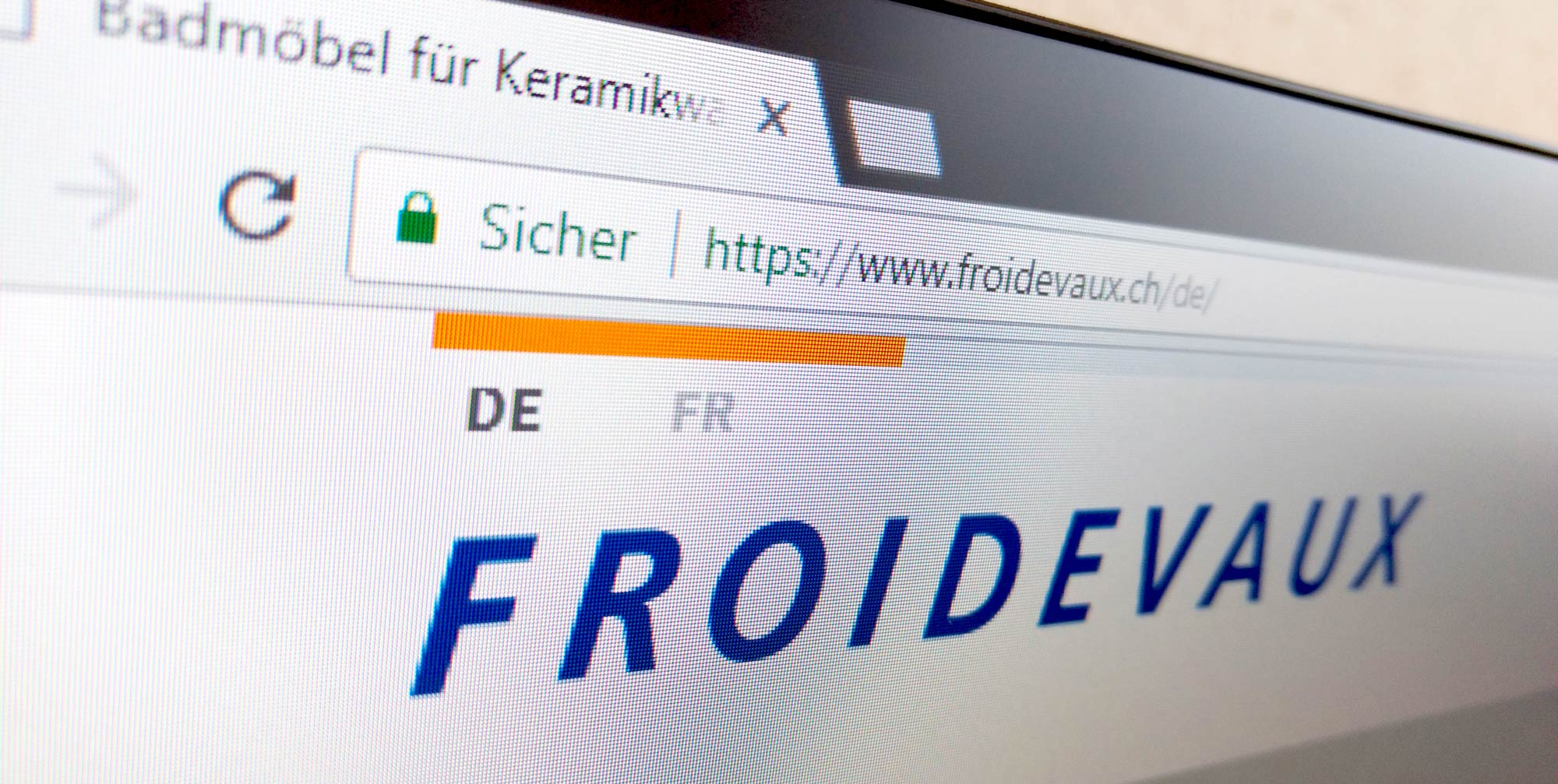 Referenz Webdesign: Froidevaux Badmöbel